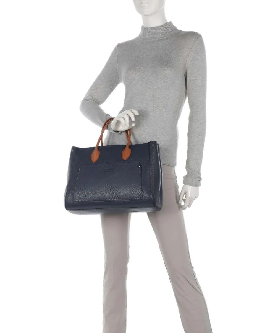 Brics Handbags-Gondola Tulipano Handbag grained leather