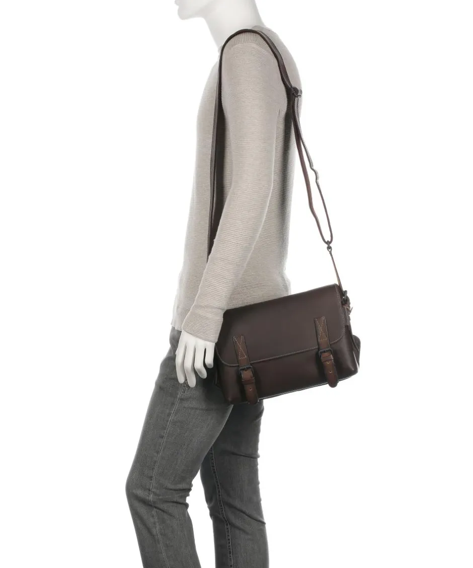 Aunts & Uncles Business- & Laptop Bags|Crossbody Bags-Good Old Friends Peacemaker Messenger bag buffalo leather