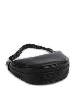 FredsBruder Shoulder Bags|Hobo Bags-Good Vibes Only Hobo bag grained leather