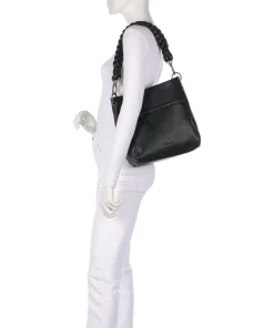 FredsBruder Shoulder Bags|Crossbody Bags-Good Vibes Only Shoulder bag grained leather