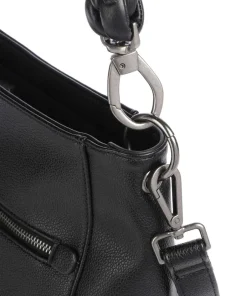 FredsBruder Shoulder Bags|Crossbody Bags-Good Vibes Only Shoulder bag grained leather
