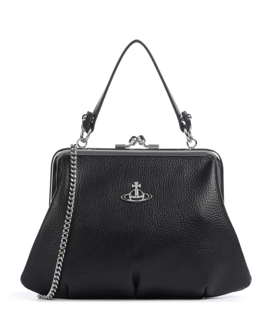 Vivienne Westwood Handbags|Crossbody Bags-Granny Frame Grain Crossbody bag imitation leather