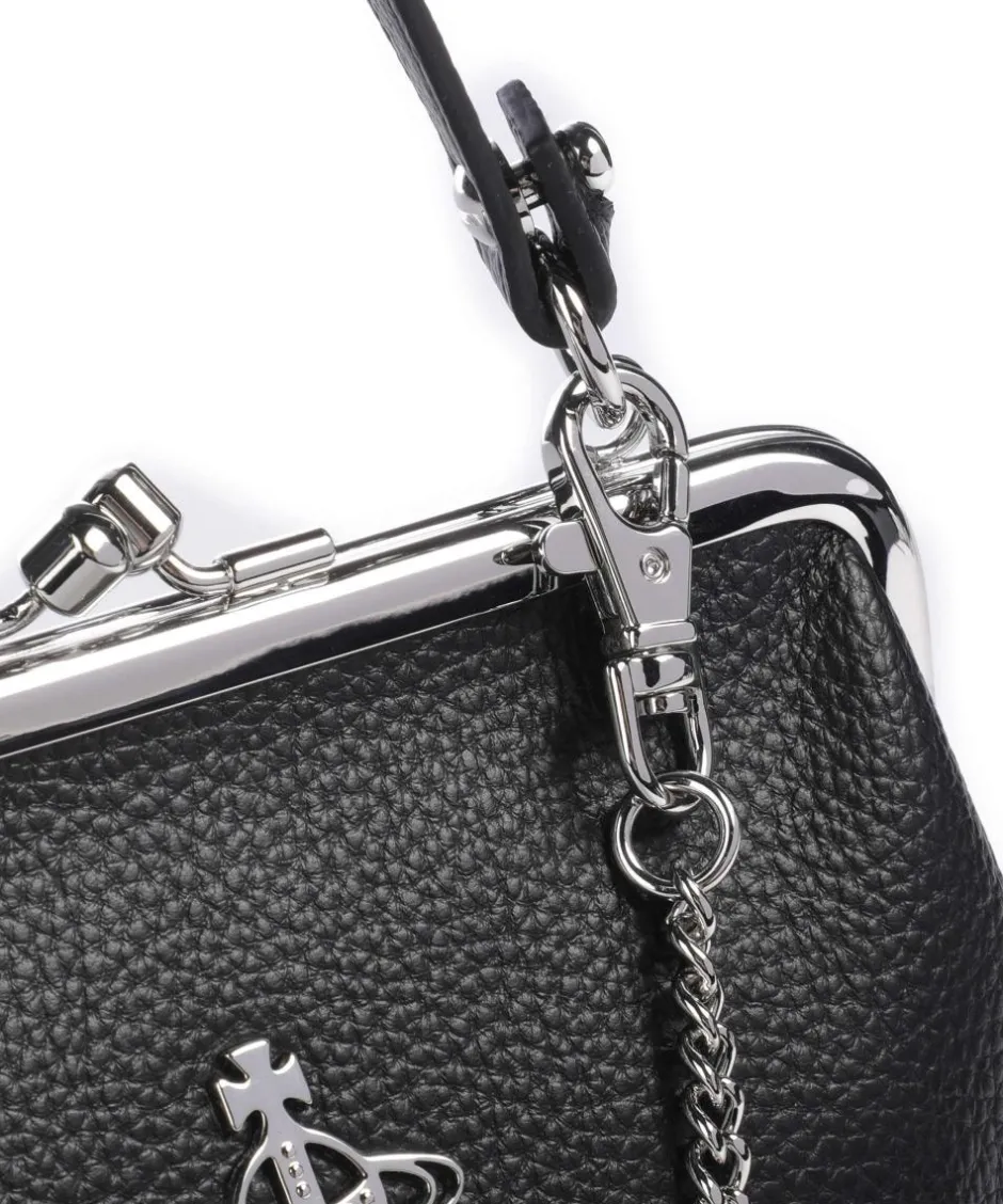 Vivienne Westwood Handbags|Crossbody Bags-Granny Frame Grain Crossbody bag imitation leather