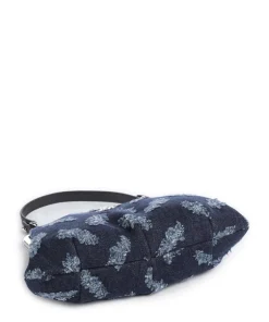 Vivienne Westwood Handbags|Crossbody Bags-Granny Frame Ripped Denim Crossbody bag cotton