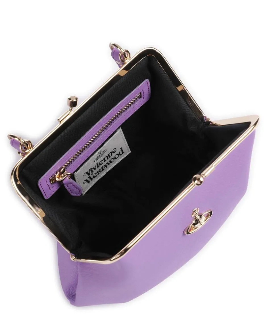 Vivienne Westwood Handbags|Crossbody Bags-Granny Frame Saffiano Crossbody bag imitation leather