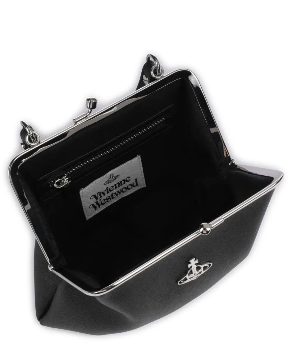 Vivienne Westwood Handbags|Crossbody Bags-Granny Frame Saffiano Crossbody bag imitation leather