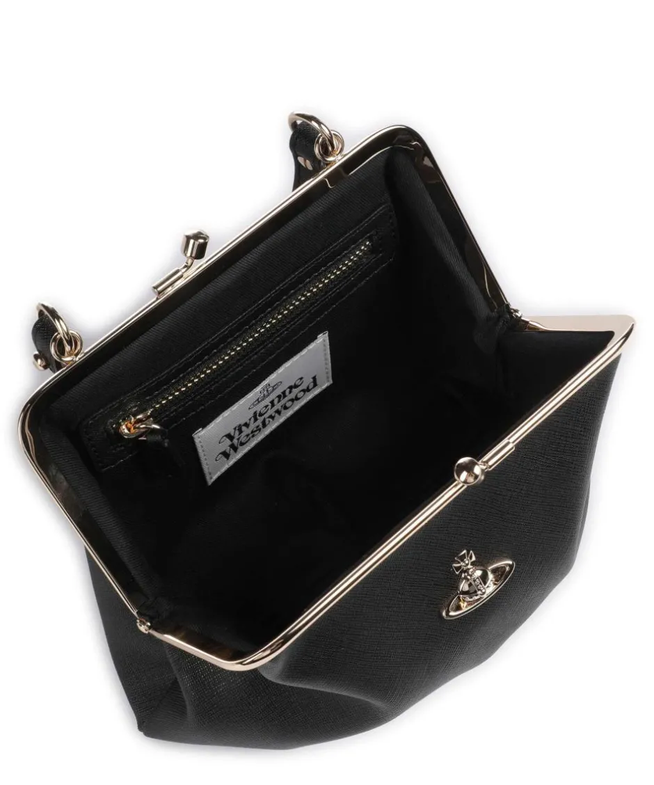 Vivienne Westwood Handbags|Crossbody Bags-Granny Frame Saffiano Crossbody bag imitation leather