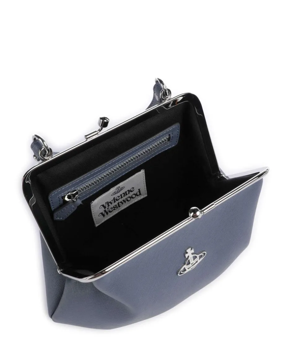 Vivienne Westwood Handbags|Crossbody Bags-Granny Frame Saffiano Handbag imitation leather