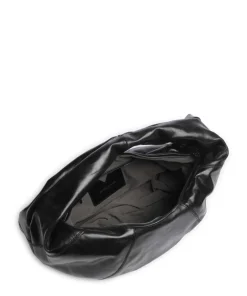 Les Visionnaires Shoulder Bags|Hobo Bags-Greta Icon Crinkle Hobo bag fine grain cow leather