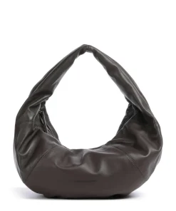 Les Visionnaires Shoulder Bags|Hobo Bags-Greta Icon Silky Hobo bag lamb leather