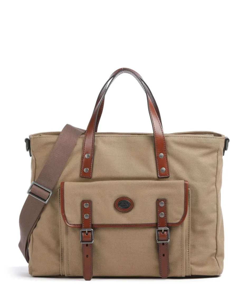 The Bridge Business- & Laptop Bags-Guido Briefcase 13″ canvas