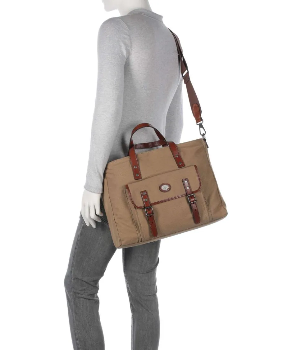 The Bridge Business- & Laptop Bags-Guido Briefcase 13″ canvas