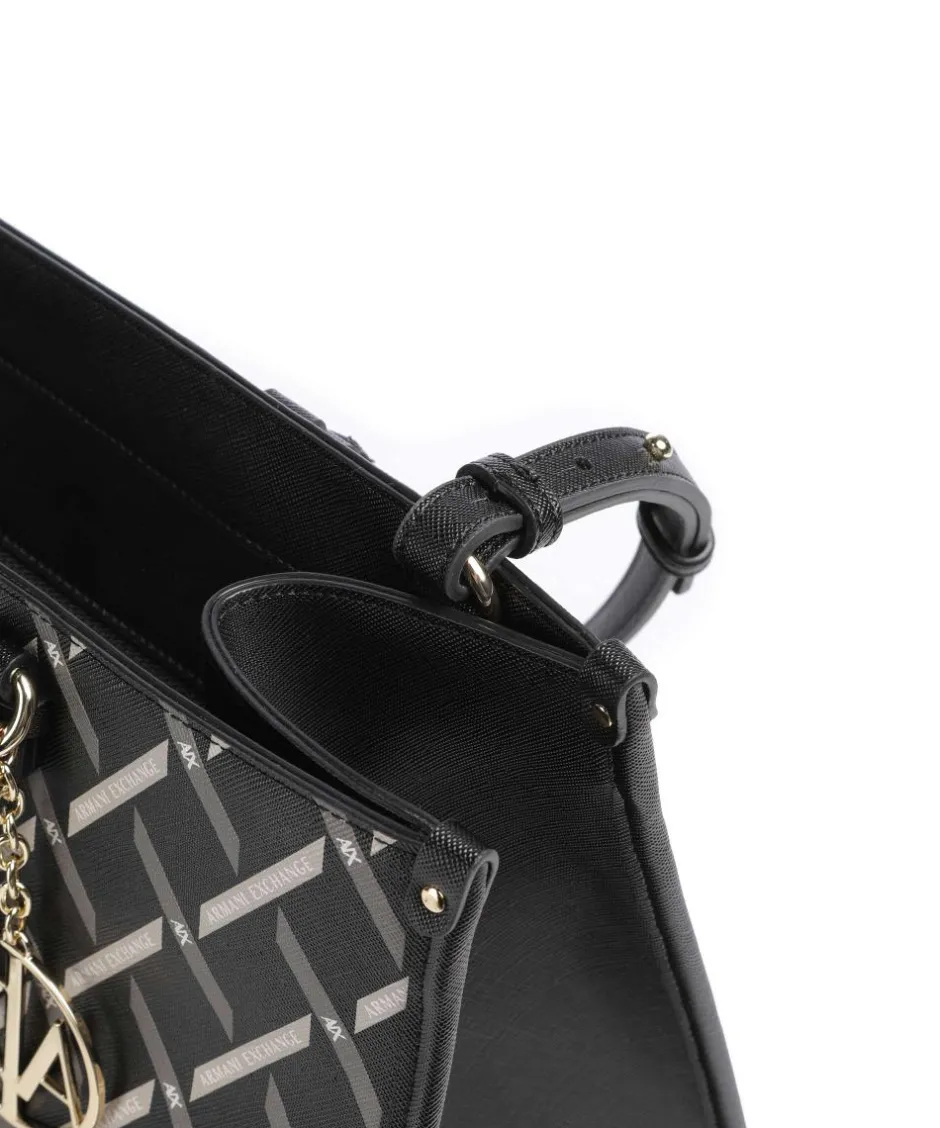 Armani Exchange Tote Bags-Gynger Logo Tote bag imitation leather