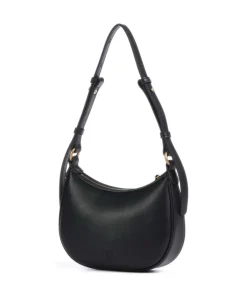 Pinko Shoulder Bags-Half Moon Baby Shoulder bag fine grain cow leather