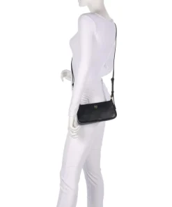 Pinko Crossbody Bags-Half Moon Mini Crossbody bag softly grained calfskin