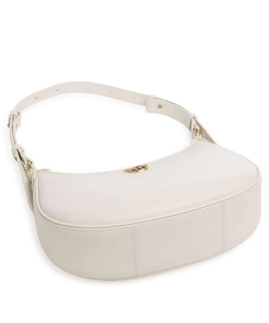 Pinko Shoulder Bags-Half Moon Mini Shoulder bag fine grain cow leather