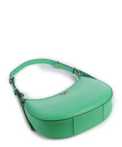 Pinko Shoulder Bags-Half Moon Mini Shoulder bag fine grain cow leather