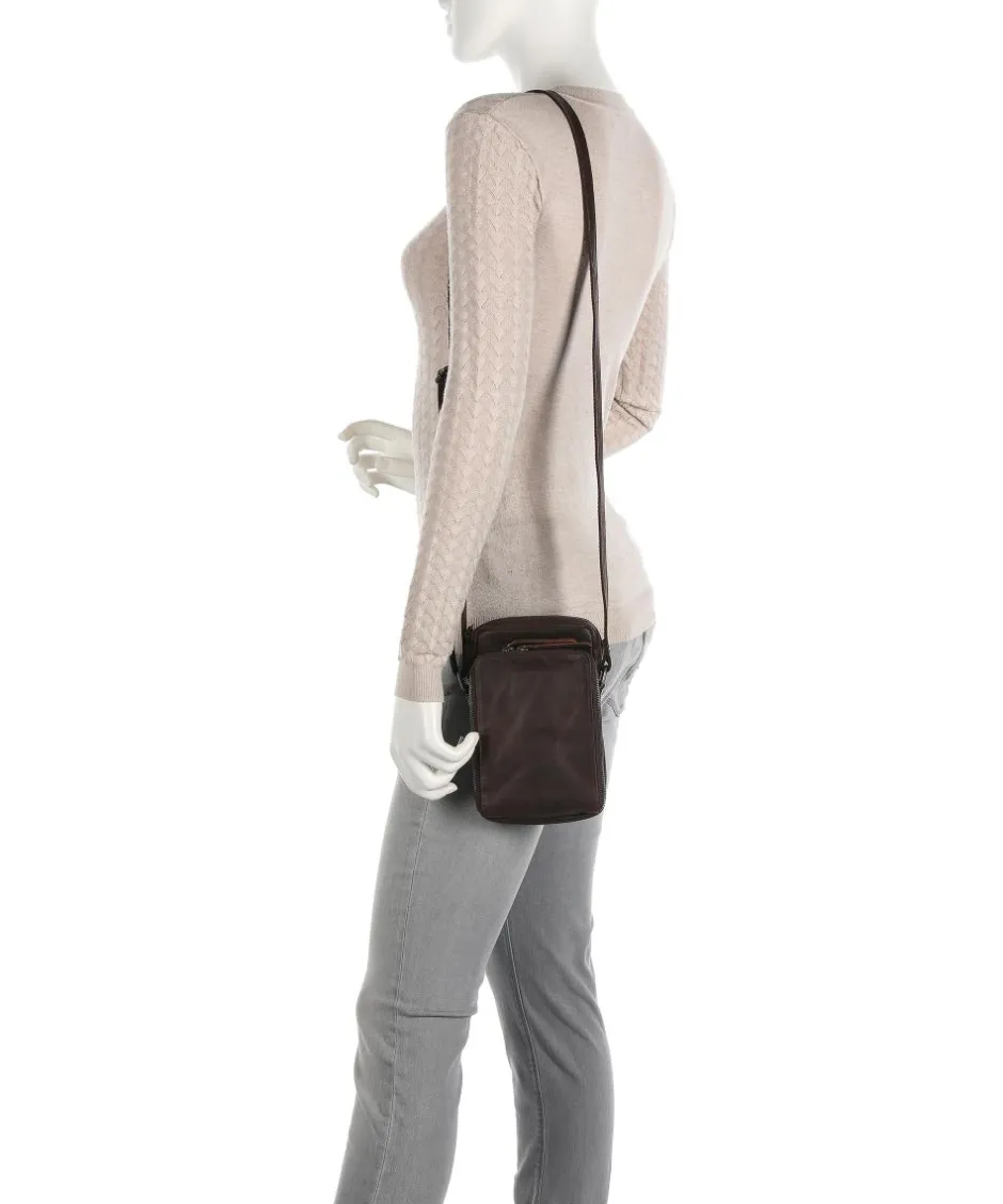 The Chesterfield Brand Crossbody Bags-Hamilton Crossbody bag pull-up cow leather
