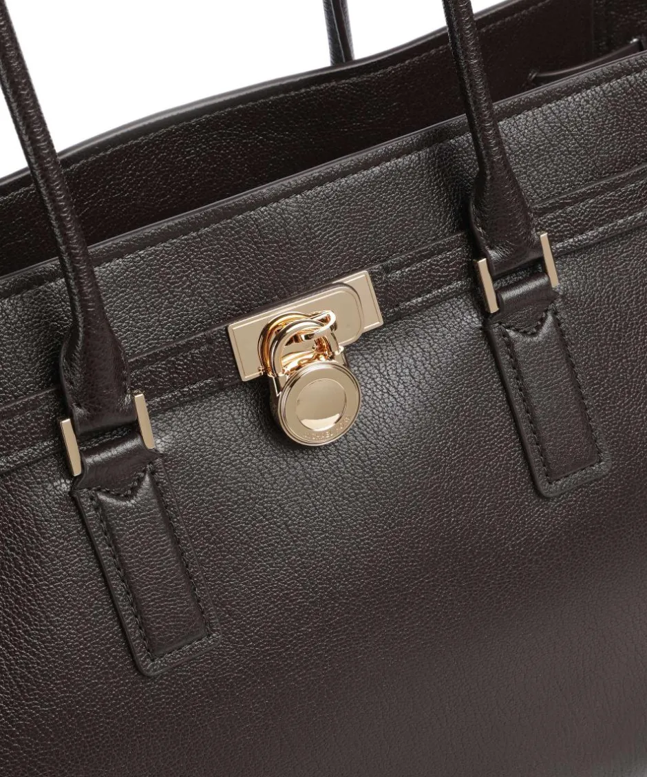 Michael Kors Tote Bags-Hamilton Large Tote bag grained cow leather