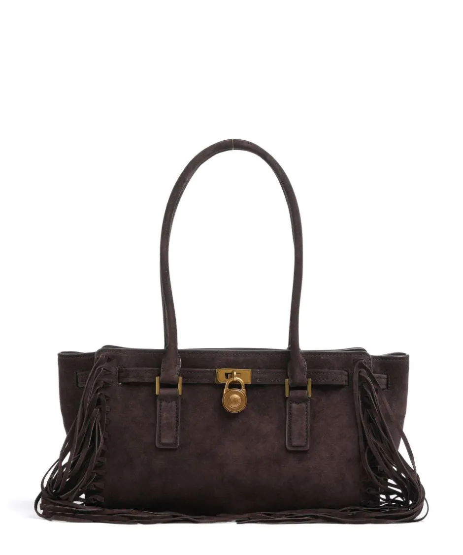 Michael Kors Shoulder Bags-Hamilton Small Shoulder bag brushed calfskin