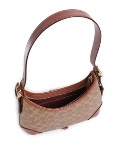 Coach Shoulder Bags-Hamptons Signature Shoulder bag canvas