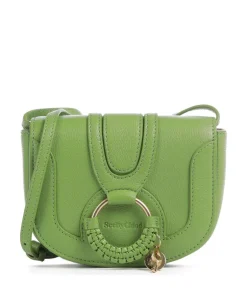 See by Chloé Crossbody Bags-Hana Mini Crossbody bag grained goatskin leather
