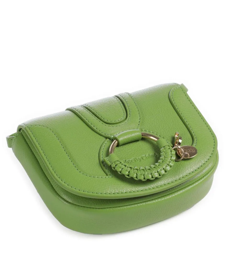 See by Chloé Crossbody Bags-Hana Mini Crossbody bag grained goatskin leather