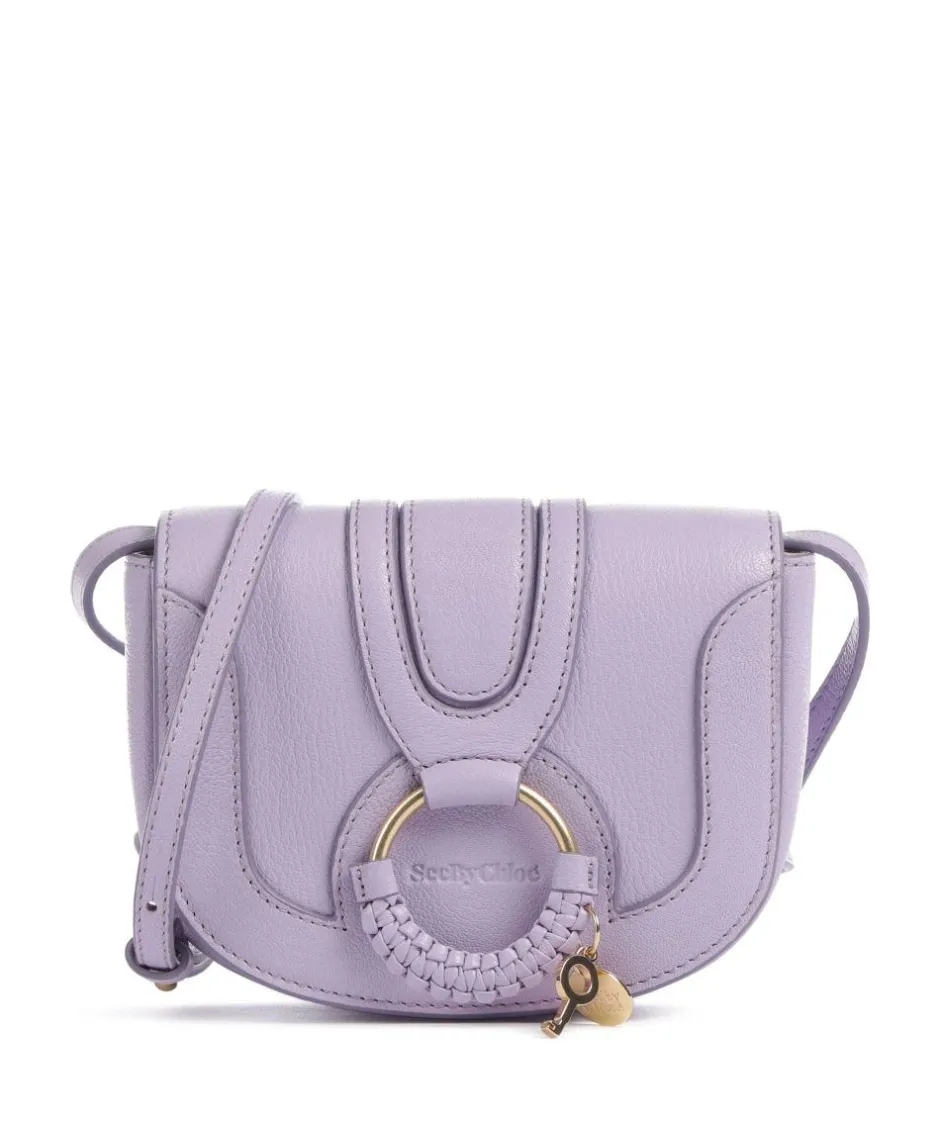 See by Chloé Crossbody Bags-Hana Mini Crossbody bag grained goatskin leather