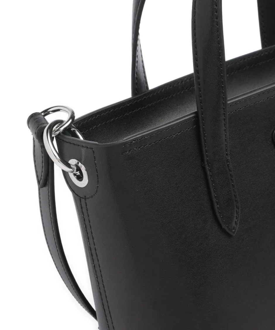 Lacoste Handbags|Crossbody Bags-Handbag fine grain cow leather