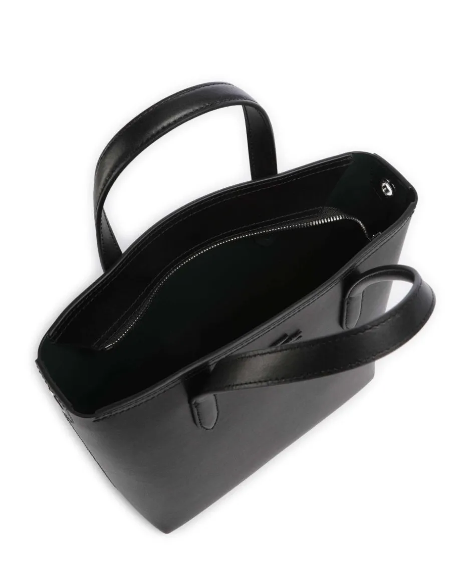 Lacoste Handbags|Crossbody Bags-Handbag fine grain cow leather