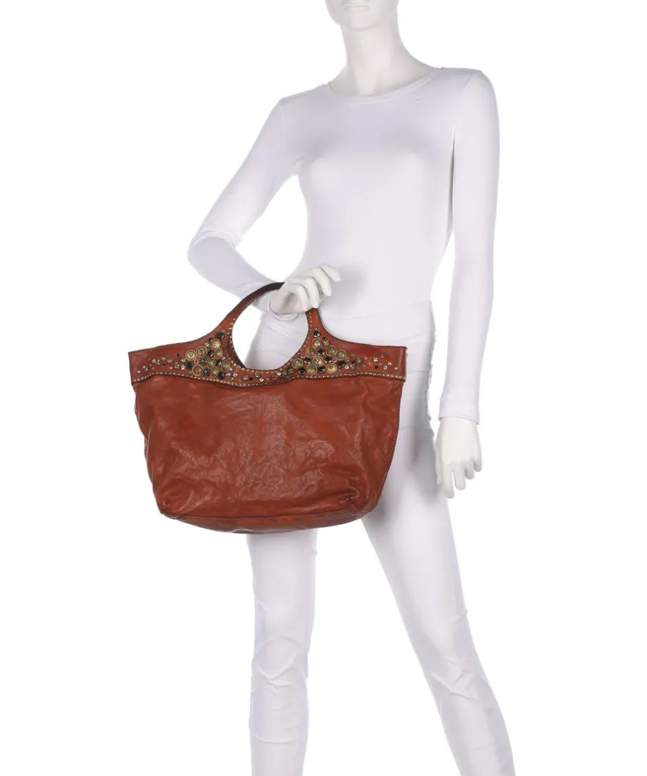 Campomaggi Tote Bags|Handbags-Handbag fine grain cow leather