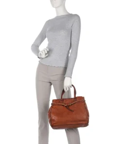 Campomaggi Handbags-Handbag fine grain cow leather