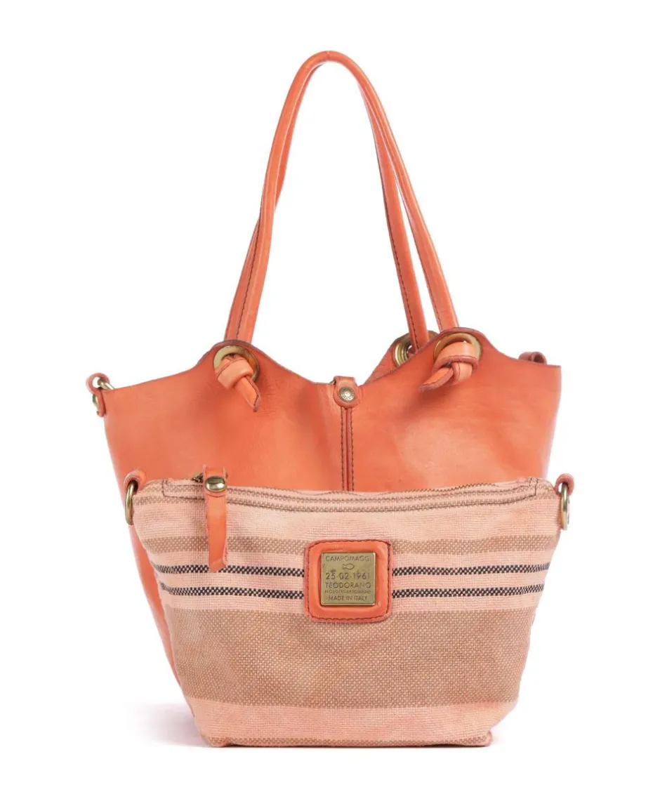 Campomaggi Handbags|Crossbody Bags-Handbag grained cow leather