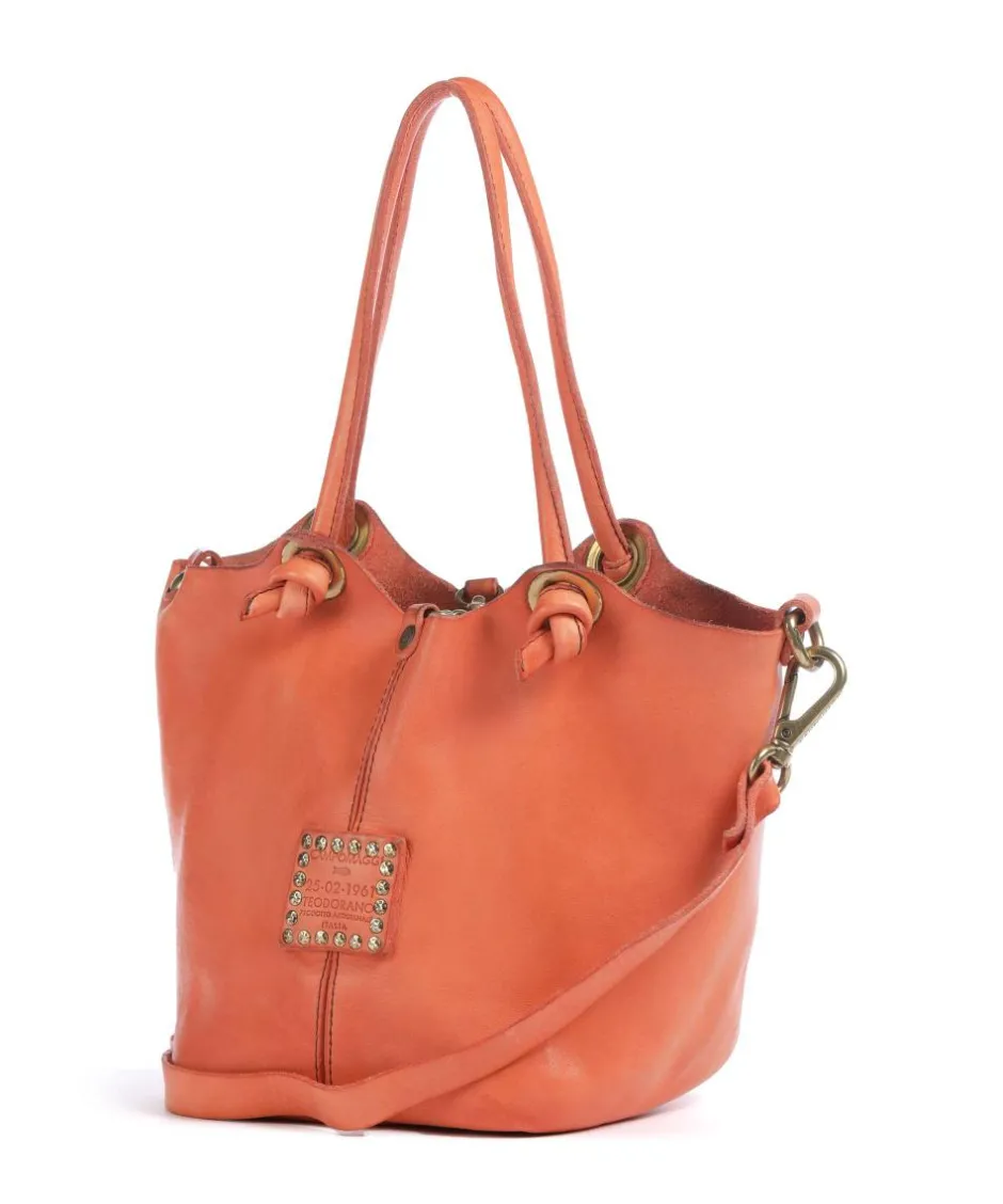 Campomaggi Handbags|Crossbody Bags-Handbag grained cow leather