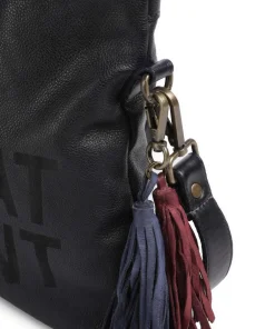 Taschendieb Wien Shoulder Bags|Hobo Bags-Hanfgasse 3 Hobo bag grained cow leather