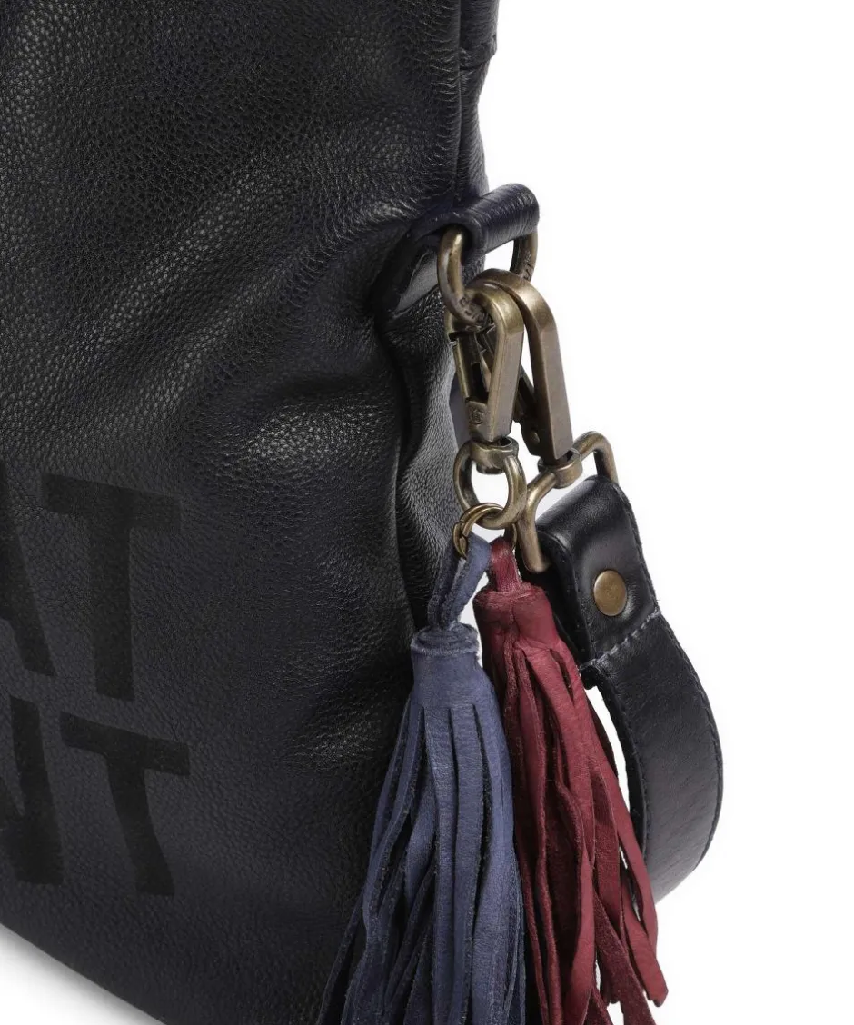 Taschendieb Wien Shoulder Bags|Hobo Bags-Hanfgasse 3 Hobo bag grained cow leather