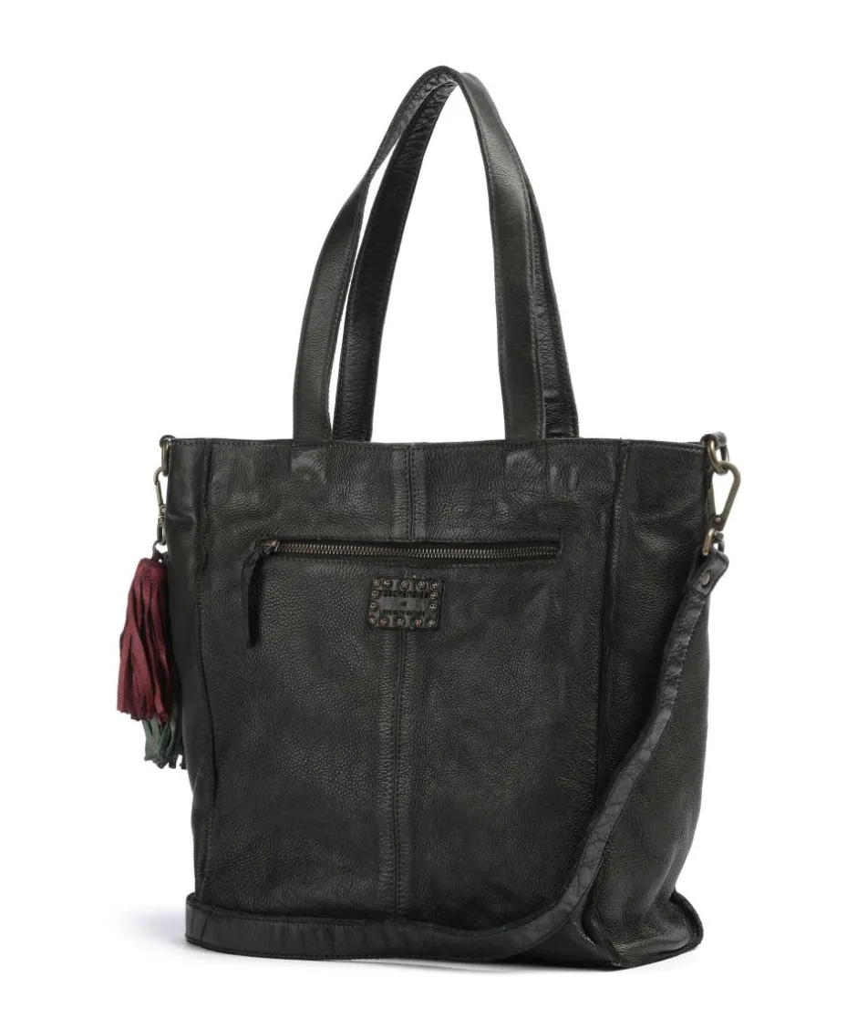 Taschendieb Wien Shoulder Bags|Hobo Bags-Hanfgasse 2 Hobo bag grained cow leather