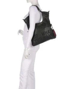 Taschendieb Wien Hobo Bags-Hanfgasse 3 Hobo bag grained cow leather
