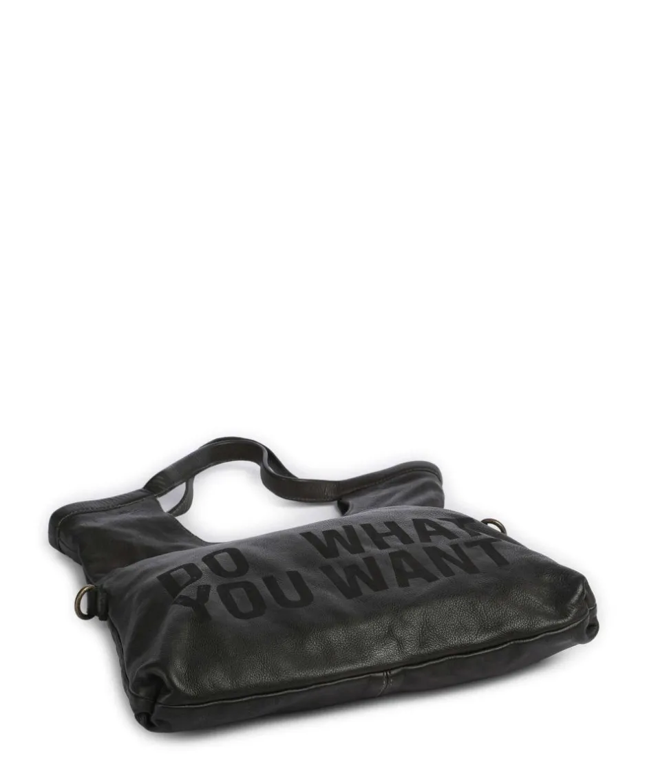 Taschendieb Wien Hobo Bags-Hanfgasse 3 Hobo bag grained cow leather