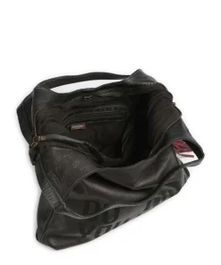 Taschendieb Wien Hobo Bags-Hanfgasse 3 Hobo bag grained cow leather