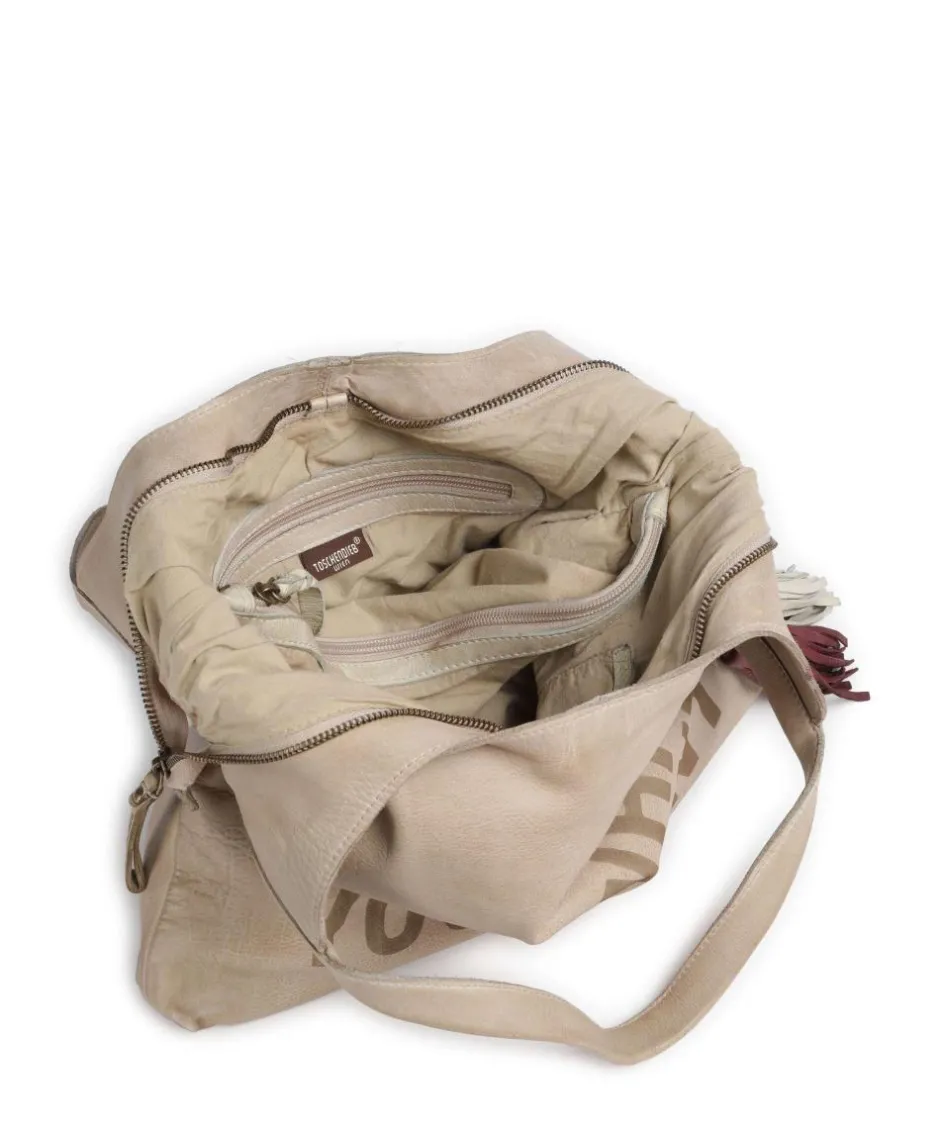 Taschendieb Wien Shoulder Bags|Hobo Bags-Hanfgasse 3 Hobo bag grained cow leather