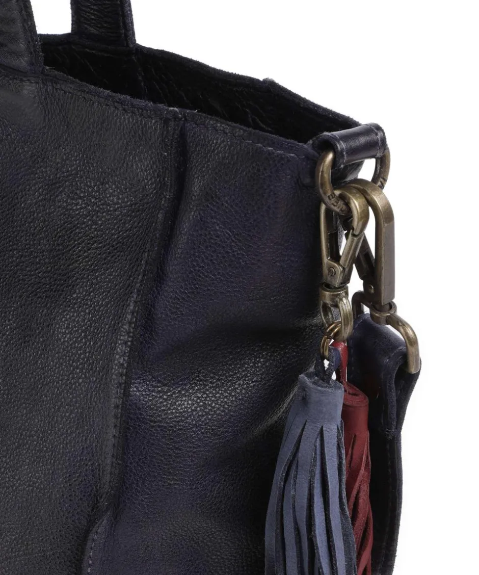 Taschendieb Wien Shoulder Bags|Hobo Bags-Hanfgasse 2 Hobo bag grained cow leather