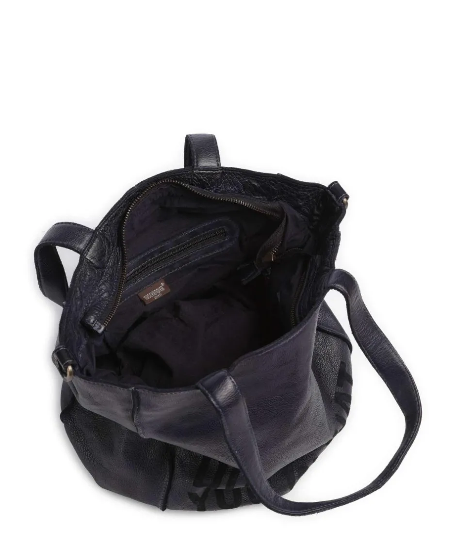 Taschendieb Wien Shoulder Bags|Hobo Bags-Hanfgasse 2 Hobo bag grained cow leather