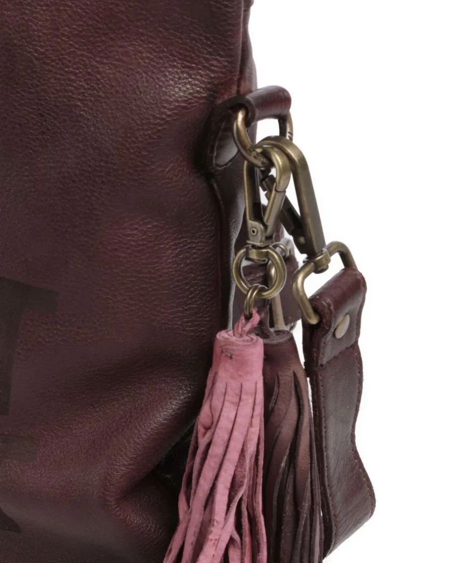 Taschendieb Wien Shoulder Bags|Hobo Bags-Hanfgasse 3 Hobo bag grained cow leather