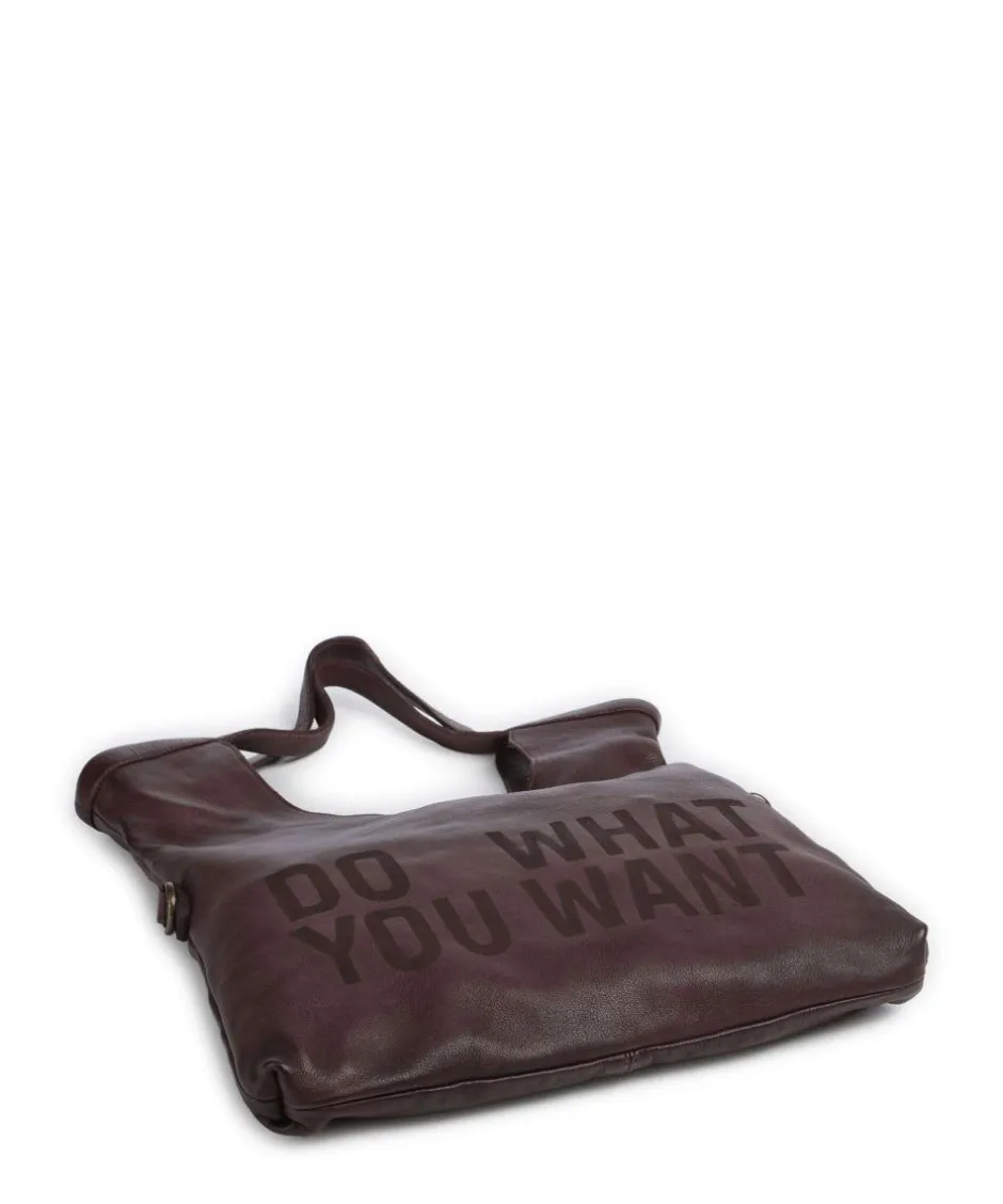 Taschendieb Wien Shoulder Bags|Hobo Bags-Hanfgasse 3 Hobo bag grained cow leather