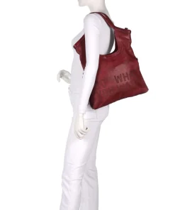 Taschendieb Wien Shoulder Bags|Hobo Bags-Hanfgasse 3 Hobo bag grained cow leather