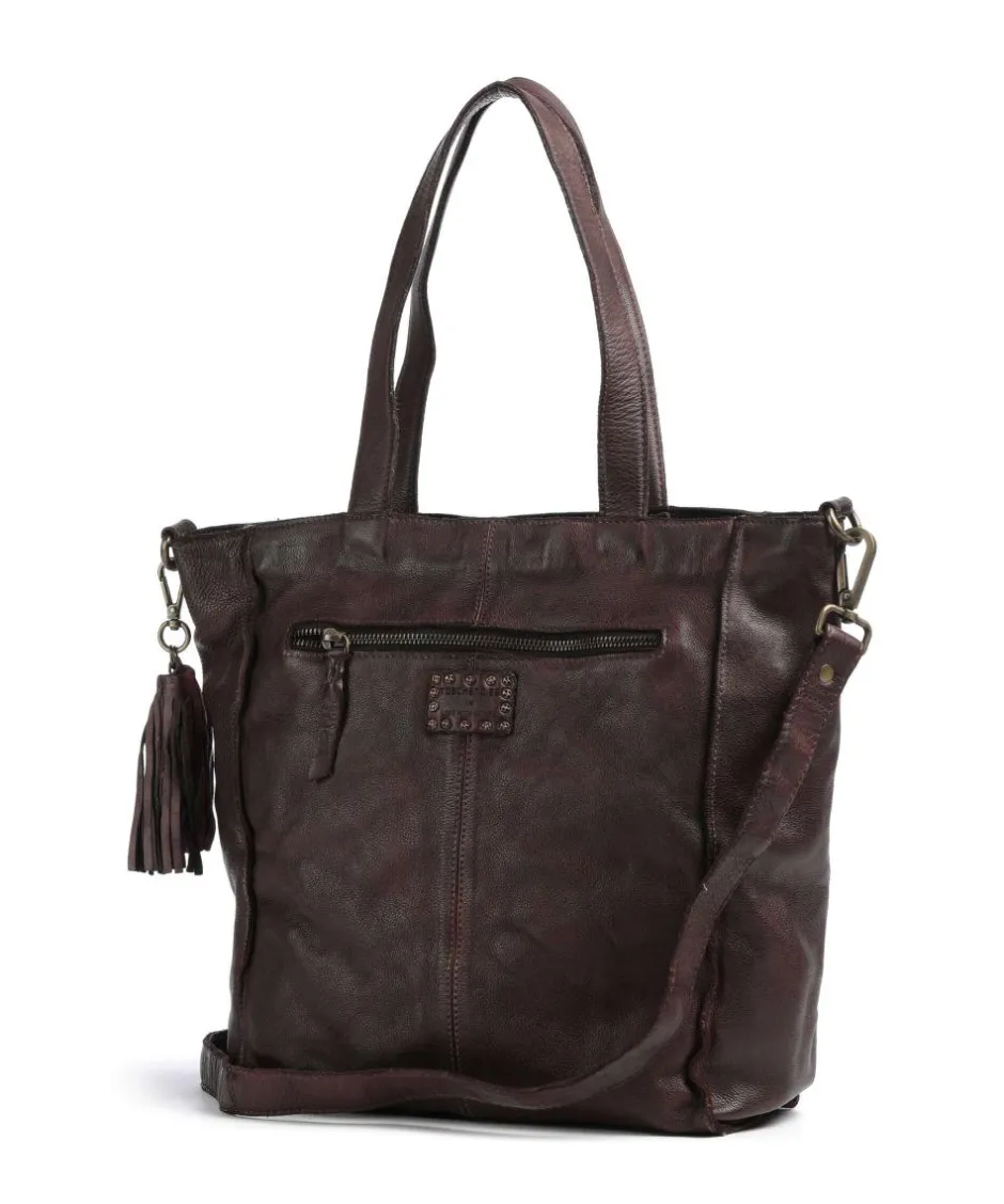 Taschendieb Wien Shoulder Bags|Hobo Bags-Hanfgasse 2 Hobo bag grained cow leather