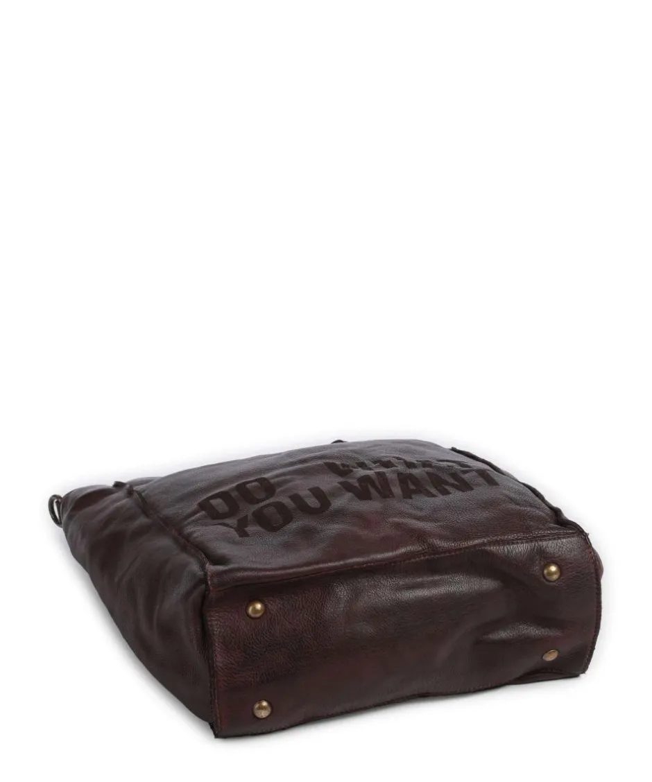 Taschendieb Wien Shoulder Bags|Hobo Bags-Hanfgasse 2 Hobo bag grained cow leather