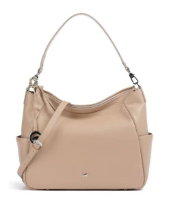 Braun Büffel Shoulder Bags|Hobo Bags-Hanna Hobo bag grained cow leather