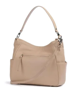 Braun Büffel Shoulder Bags|Hobo Bags-Hanna Hobo bag grained cow leather